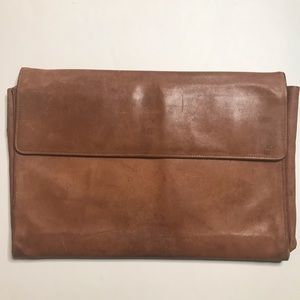 Vintage Coach Leather Envelope Wallet Briefcase